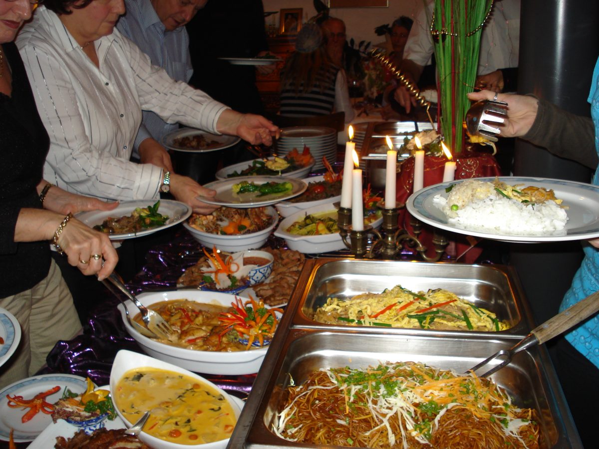Thai Ambiente buffet service