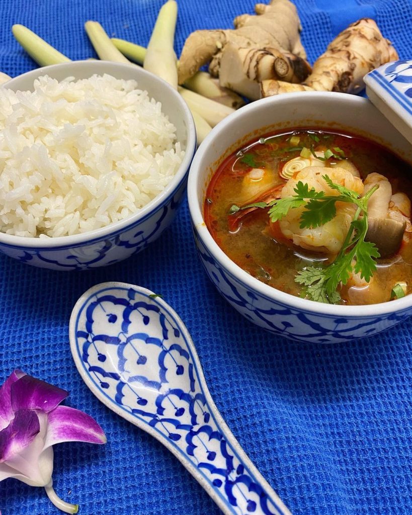 Tom Yam Gung — Thai shrimp soup